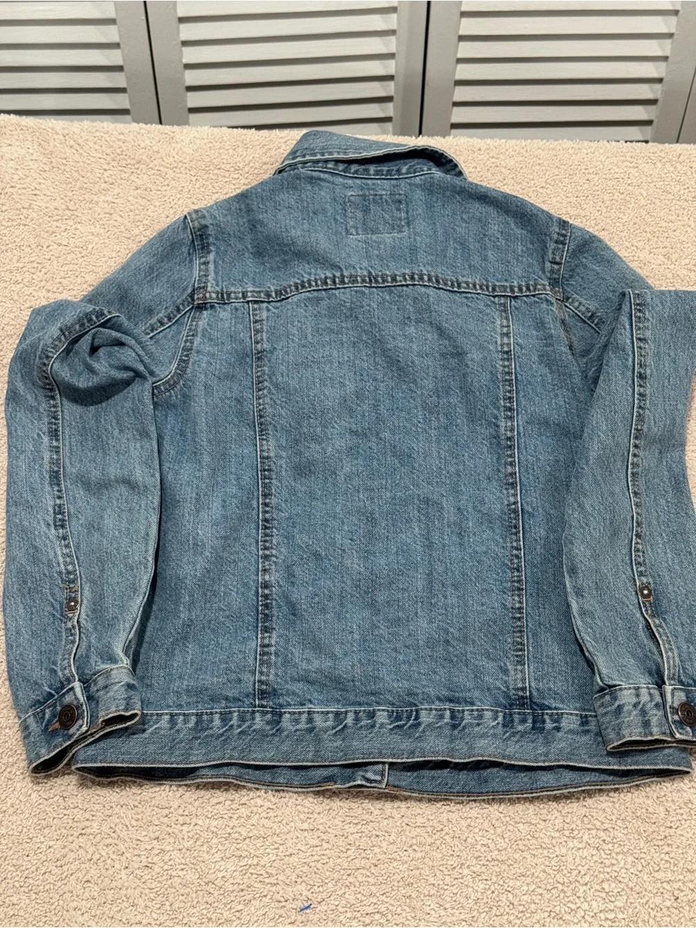 OshKosh B’gosh Youth Denim Jacket Size 14 – Classic Blue Jean Coat Unisex